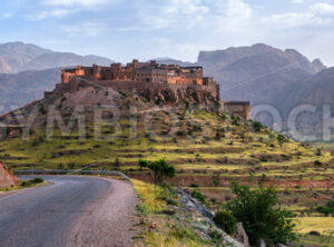 Ksar Tizourgane village in moroccan Antiatlas mountains, southern Morocco