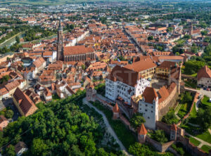 Landshut historical Old town, Bavaria, Germany