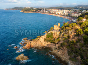 Lloret de Mar, a popular tourist resort on Costa Brava, Catalonia, Spain