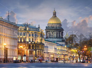 Saint Isaac cathedral in St Petersburg, Russia - GlobePhotos - royalty free stock images